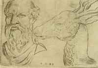 Picture 181 of 265 from Io. Batis. Portae Neap. De humana physiognomia li. VI : in quibus docetur quom[odo] animi propentes naturalibus remediis compesci possint (1602), leaf 158