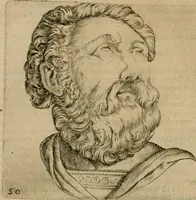 An illustration from Io. Batis. Portae Neap. De humana physiognomia li. VI : in quibus docetur quom[odo] animi propentes naturalibus remediis compesci possint (1602)