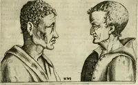 Picture 218 of 265 from Io. Batis. Portae Neap. De humana physiognomia li. VI : in quibus docetur quom[odo] animi propentes naturalibus remediis compesci possint (1602), leaf 224
