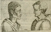 Picture 57 of 265 from Io. Batis. Portae Neap. De humana physiognomia li. VI : in quibus docetur quom[odo] animi propentes naturalibus remediis compesci possint (1602), leaf 55
