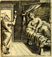 An illustration from Io: Francisci Bonomij Bononiensis Chiron Achillis, siue, Nauarchus humanæ uitæ : morali emblemate geminato ad felicitatis portum perducens (1661)