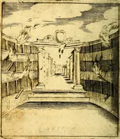 Picture 136 of 138 from Io: Francisci Bonomij Bononiensis Chiron Achillis, siue, Nauarchus humanæ uitæ : morali emblemate geminato ad felicitatis portum perducens (1661), leaf 421
