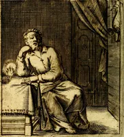 Picture 13 of 138 from Io: Francisci Bonomij Bononiensis Chiron Achillis, siue, Nauarchus humanæ uitæ : morali emblemate geminato ad felicitatis portum perducens (1661), leaf 57