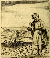 An illustration from Io: Francisci Bonomij Bononiensis Chiron Achillis, siue, Nauarchus humanæ uitæ : morali emblemate geminato ad felicitatis portum perducens (1661)
