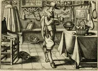 Picture 6 of 93 from Iohannis de Brunes I.C. Emblemata, of, Zinne-werck : voorghestelt in beelden, ghedichten en breeder uijt-legginghen, tot uijt-druckinghe en verbeteringhe van verscheijden feijlen onser eeuwe (1624), leaf 18