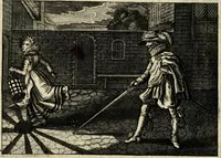An illustration from Iohannis de Brunes I.C. Emblemata, of, Zinne-werck : voorghestelt in beelden, ghedichten en breeder uijt-legginghen, tot uijt-druckinghe en verbeteringhe van verscheijden feijlen onser eeuwe (1624)