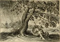 An illustration from Iohannis de Brunes I.C. Emblemata, of, Zinne-werck : voorghestelt in beelden, ghedichten en breeder uijt-legginghen, tot uijt-druckinghe en verbeteringhe van verscheijden feijlen onser eeuwe (1624)
