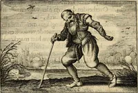 An illustration from Iohannis de Brunes I.C. Emblemata, of, Zinne-werck : voorghestelt in beelden, ghedichten en breeder uijt-legginghen, tot uijt-druckinghe en verbeteringhe van verscheijden feijlen onser eeuwe (1624)