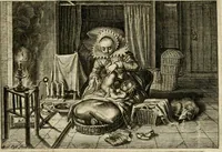 Picture 10 of 93 from Iohannis de Brunes I.C. Emblemata, of, Zinne-werck : voorghestelt in beelden, ghedichten en breeder uijt-legginghen, tot uijt-druckinghe en verbeteringhe van verscheijden feijlen onser eeuwe (1624), leaf 34