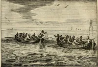 An illustration from Iohannis de Brunes I.C. Emblemata, of, Zinne-werck : voorghestelt in beelden, ghedichten en breeder uijt-legginghen, tot uijt-druckinghe en verbeteringhe van verscheijden feijlen onser eeuwe (1624)