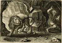 Picture 21 of 93 from Iohannis de Brunes I.C. Emblemata, of, Zinne-werck : voorghestelt in beelden, ghedichten en breeder uijt-legginghen, tot uijt-druckinghe en verbeteringhe van verscheijden feijlen onser eeuwe (1624), leaf 83