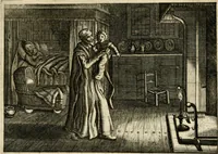 Picture 23 of 93 from Iohannis de Brunes I.C. Emblemata, of, Zinne-werck : voorghestelt in beelden, ghedichten en breeder uijt-legginghen, tot uijt-druckinghe en verbeteringhe van verscheijden feijlen onser eeuwe (1624), leaf 92