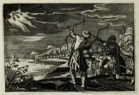 An illustration from Iohannis de Brunes I.C. Emblemata of zinne-werck : voorghestelt in beelden, ghedichten, en breeder uijt-legginghen, tot uijt-druckinghe en verbeteringhe van verscheijden feijlen onser eeuwe (1661)