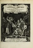 Picture 2 of 11 from Iohannis de Brunes I.C. Emblemata of zinne-werck : voorghestelt in beelden, ghedichten, en breeder uijt-legginghen, tot uijt-druckinghe en verbeteringhe van verscheijden feijlen onser eeuwe (1661), leaf 9