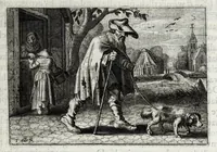 Picture 7 of 12 from Iohannis de Brunes I.C. Emblemata of zinne-werck : voorghestelt in beelden, ghedichten en breeder uijt-legginghen, tot uijt-druckinghe en verbeteringhe van verscheijden feijlen onser eeuwe (1661), leaf 187