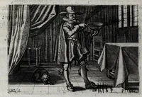 Picture 8 of 12 from Iohannis de Brunes I.C. Emblemata of zinne-werck : voorghestelt in beelden, ghedichten en breeder uijt-legginghen, tot uijt-druckinghe en verbeteringhe van verscheijden feijlen onser eeuwe (1661), leaf 202