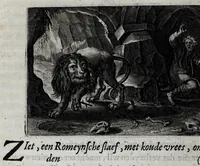 Picture 3 of 12 from Iohannis de Brunes I.C. Emblemata of zinne-werck : voorghestelt in beelden, ghedichten en breeder uijt-legginghen, tot uijt-druckinghe en verbeteringhe van verscheijden feijlen onser eeuwe (1661), leaf 90