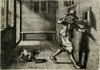 Picture 23 of 80 from Iohannis de Brunes I.C. Emblemata of Zinne-werck : vorghestelt, in beelden, ghedichten, en breeder uijt-legginghen, tot uijt-druckinghe, en verbeteringhe van verscheijden feijlen onser eeuwe (1661), leaf 126