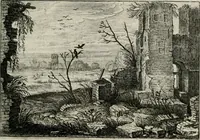 An illustration from Iohannis de Brunes I.C. Emblemata of Zinne-werck : vorghestelt, in beelden, ghedichten, en breeder uijt-legginghen, tot uijt-druckinghe, en verbeteringhe van verscheijden feijlen onser eeuwe (1661)