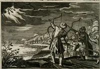 An illustration from Iohannis de Brunes I.C. Emblemata of Zinne-werck : vorghestelt, in beelden, ghedichten, en breeder uijt-legginghen, tot uijt-druckinghe, en verbeteringhe van verscheijden feijlen onser eeuwe (1661)