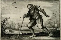 An illustration from Iohannis de Brunes I.C. Emblemata of Zinne-werck : vorghestelt, in beelden, ghedichten, en breeder uijt-legginghen, tot uijt-druckinghe, en verbeteringhe van verscheijden feijlen onser eeuwe (1661)