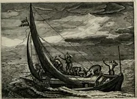 An illustration from Iohannis de Brunes I.C. Emblemata of Zinne-werck : vorghestelt, in beelden, ghedichten, en breeder uijt-legginghen, tot uijt-druckinghe, en verbeteringhe van verscheijden feijlen onser eeuwe (1661)