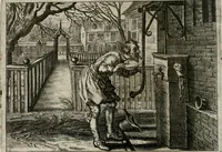 Picture 75 of 80 from Iohannis de Brunes I.C. Emblemata of Zinne-werck : vorghestelt, in beelden, ghedichten, en breeder uijt-legginghen, tot uijt-druckinghe, en verbeteringhe van verscheijden feijlen onser eeuwe (1661), leaf 367