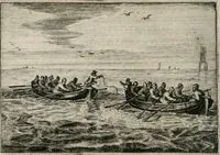 An illustration from Iohannis de Brunes I.C. Emblemata of Zinne-werck : vorghestelt, in beelden, ghedichten, en breeder uijt-legginghen, tot uijt-druckinghe, en verbeteringhe van verscheijden feijlen onser eeuwe (1661)