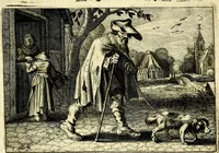 An illustration from Iohannis de Brunes I.C. Emblemata of Zinne-werck : voorghestelt, in Beelden, ghedichten, en breeder uijt-legginghen, tot uijt-druckinghe, en verbeteringhe van verscheijden feijlen onser eeuwe (1661)