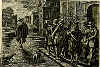 An illustration from Iohannis de Brunes I.C. Emblemata of Zinne-werck : voorghestelt, in Beelden, ghedichten, en breeder uijt-legginghen, tot uijt-druckinghe, en verbeteringhe van verscheijden feijlen onser eeuwe (1661)