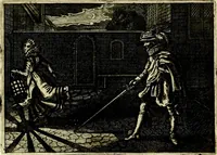 Picture 35 of 55 from Iohannis de Brunes I.C. Emblemata of Zinne-werck : voorghestelt, in Beelden, ghedichten, en breeder uijt-legginghen, tot uijt-druckinghe, en verbeteringhe van verscheijden feijlen onser eeuwe (1661), leaf 256