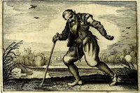 An illustration from Iohannis de Brunes I.C. Emblemata of Zinne-werck : voorghestelt, in Beelden, ghedichten, en breeder uijt-legginghen, tot uijt-druckinghe, en verbeteringhe van verscheijden feijlen onser eeuwe (1661)