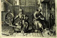 An illustration from Iohannis de Brunes I.C. Emblemata of Zinne-werck : voorghestelt, in Beelden, ghedichten, en breeder uijt-legginghen, tot uijt-druckinghe, en verbeteringhe van verscheijden feijlen onser eeuwe (1661)