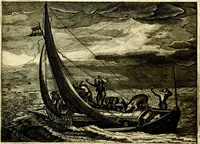 An illustration from Iohannis de Brunes I.C. Emblemata of Zinne-werck : voorghestelt, in Beelden, ghedichten, en breeder uijt-legginghen, tot uijt-druckinghe, en verbeteringhe van verscheijden feijlen onser eeuwe (1661)