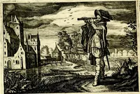 Picture 48 of 55 from Iohannis de Brunes I.C. Emblemata of Zinne-werck : voorghestelt, in Beelden, ghedichten, en breeder uijt-legginghen, tot uijt-druckinghe, en verbeteringhe van verscheijden feijlen onser eeuwe (1661), leaf 344