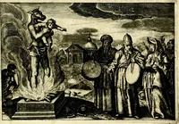 An illustration from Iohannis de Brunes I.C. Emblemata of Zinne-werck : voorghestelt, in Beelden, ghedichten, en breeder uijt-legginghen, tot uijt-druckinghe, en verbeteringhe van verscheijden feijlen onser eeuwe (1661)