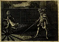 Picture 34 of 54 from Iohannis de Brunes I.C. Emblemata of Zinne-werck : voorghestelt, in Beelden, ghedichten, en breeder uijt-legginghen, tot uijt-druckinghe, en verbeteringhe van verscheijden feijlen onser eeuwe (1661), leaf 260
