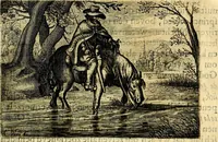 Picture 45 of 54 from Iohannis de Brunes I.C. Emblemata of Zinne-werck : voorghestelt, in Beelden, ghedichten, en breeder uijt-legginghen, tot uijt-druckinghe, en verbeteringhe van verscheijden feijlen onser eeuwe (1661), leaf 338