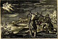 An illustration from Iohannis de Brunes I.C. Emblemata of Zinne-werck : voorghestelt, in Beelden, ghedichten, en breeder uijt-legginghen, tot uijt-druckinghe, en verbeteringhe van verscheijden feijlen onser eeuwe (1661)