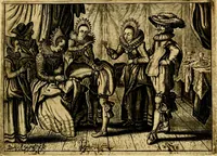 Picture 34 of 56 from Iohannis de Brunes I.C. Emblemata of Zinne-werck : voorghestelt, in Beelden, ghedichten, en breeder uijt-legginghen, tot uijt-druckinghe, en verbeteringhe van verscheijden feijlen onser eeuwe (1661), leaf 244