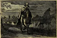 An illustration from Iohannis de Brunes I.C. Emblemata of Zinne-werck : voorghestelt, in Beelden, ghedichten, en breeder uijt-legginghen, tot uijt-druckinghe, en verbeteringhe van verscheijden feijlen onser eeuwe (1661)