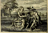Picture 42 of 56 from Iohannis de Brunes I.C. Emblemata of Zinne-werck : voorghestelt, in Beelden, ghedichten, en breeder uijt-legginghen, tot uijt-druckinghe, en verbeteringhe van verscheijden feijlen onser eeuwe (1661), leaf 307