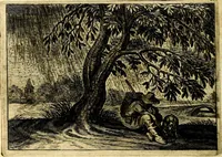 Picture 44 of 56 from Iohannis de Brunes I.C. Emblemata of Zinne-werck : voorghestelt, in Beelden, ghedichten, en breeder uijt-legginghen, tot uijt-druckinghe, en verbeteringhe van verscheijden feijlen onser eeuwe (1661), leaf 319