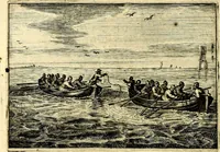 An illustration from Iohannis de Brunes I.C. Emblemata of Zinne-werck : voorghestelt, in Beelden, ghedichten, en breeder uijt-legginghen, tot uijt-druckinghe, en verbeteringhe van verscheijden feijlen onser eeuwe (1661)