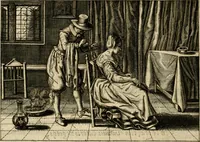 Picture 25 of 100 from Iohannis de Brunes I.C. Emblemata of zinne-werck : voorghestelt in beelden, ghedichten, en breeder uijt-legginghen, tot uijt-druckinghe en verbeteringhe van verscheijden feijlen onser eeuwe (1636), leaf 105