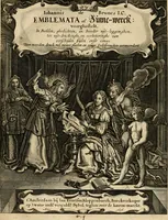 Picture 1 of 100 from Iohannis de Brunes I.C. Emblemata of zinne-werck : voorghestelt in beelden, ghedichten, en breeder uijt-legginghen, tot uijt-druckinghe en verbeteringhe van verscheijden feijlen onser eeuwe (1636), leaf 12