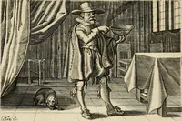 Picture 47 of 100 from Iohannis de Brunes I.C. Emblemata of zinne-werck : voorghestelt in beelden, ghedichten, en breeder uijt-legginghen, tot uijt-druckinghe en verbeteringhe van verscheijden feijlen onser eeuwe (1636), leaf 187