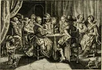 Picture 55 of 100 from Iohannis de Brunes I.C. Emblemata of zinne-werck : voorghestelt in beelden, ghedichten, en breeder uijt-legginghen, tot uijt-druckinghe en verbeteringhe van verscheijden feijlen onser eeuwe (1636), leaf 217