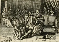 Picture 58 of 100 from Iohannis de Brunes I.C. Emblemata of zinne-werck : voorghestelt in beelden, ghedichten, en breeder uijt-legginghen, tot uijt-druckinghe en verbeteringhe van verscheijden feijlen onser eeuwe (1636), leaf 234