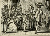 Picture 61 of 100 from Iohannis de Brunes I.C. Emblemata of zinne-werck : voorghestelt in beelden, ghedichten, en breeder uijt-legginghen, tot uijt-druckinghe en verbeteringhe van verscheijden feijlen onser eeuwe (1636), leaf 252